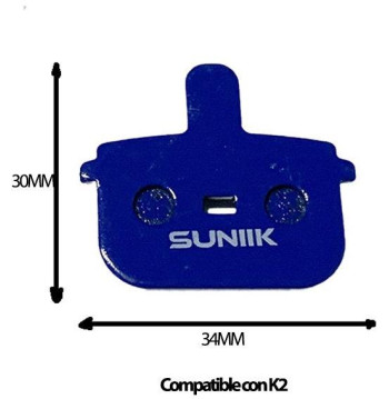 Pastilla de freno resina de disco hidráulico 1059 – Calidad premium  Compatible Con Smartgyro K2