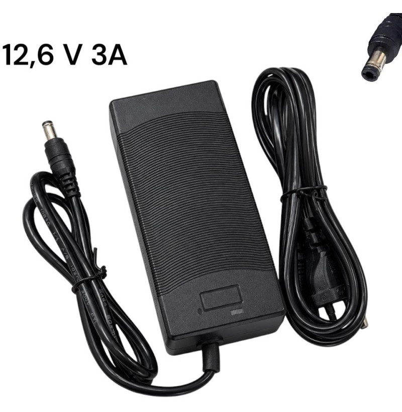 Cargador 12,6V 3A