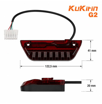 Luz Trasera Para Patinete Kukirin G2