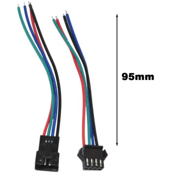 Conector Cable SM Macho y Hembra ( Pack de 5 Pares ) 6 Pines