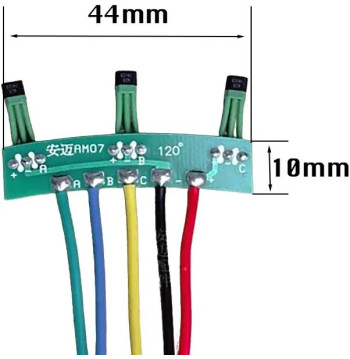 Placa con Cable de Sensor Hall para Patinete Eléctrico