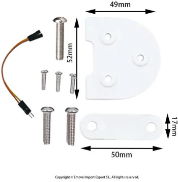 Kit elevador alzador suplemento para ruedas 10 pulgadas