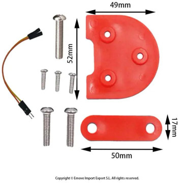 Kit elevador alzador suplemento para ruedas 10 pulgadas