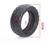 Rueda Cubierta Tubeless 80/60-6