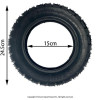 Rueda Cubierta offroad 10x3 6 (255x80) Tubeless