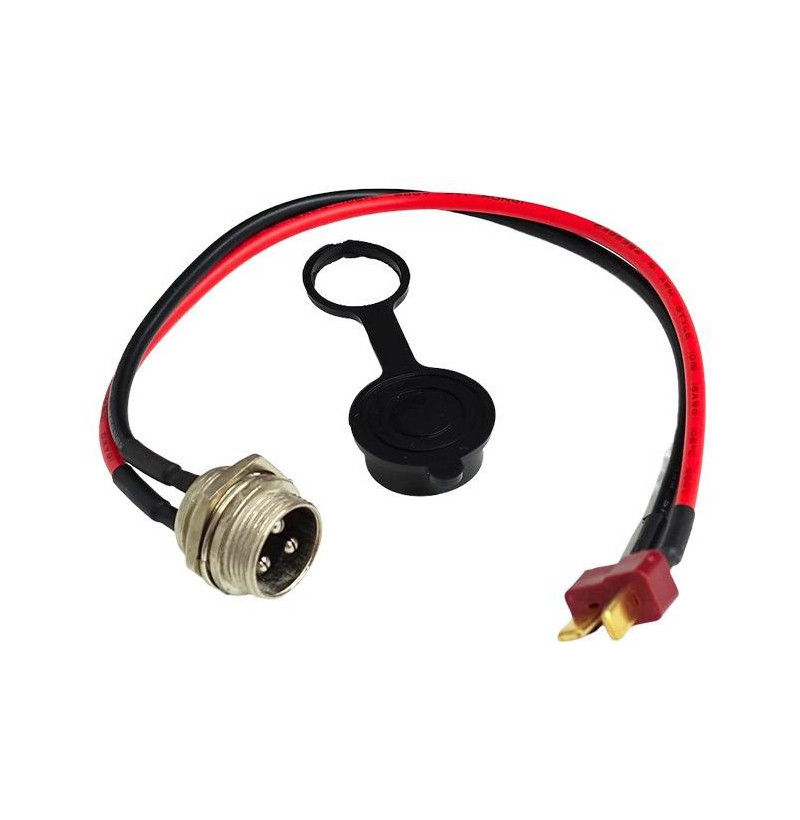 Toma Tapa de Carga de 3 Pin GX16 con T-Plug