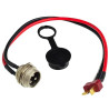 Toma Tapa de Carga de 3 Pin GX16 con T-Plug