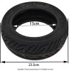 Rueda Cubierta CST 10x3-6Tubeless