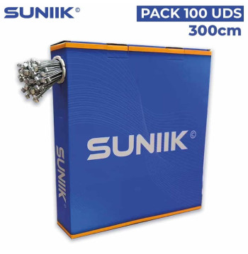 Cable de freno 3 metros genérico (pack de 100 unidades)