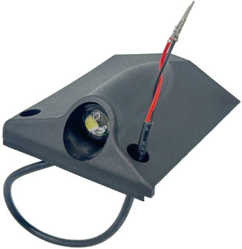 Embellecedor con luz delantera izquierda para Kukirin G2 Pro