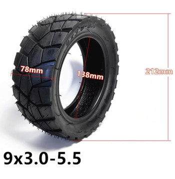 Rueda Cubierta 9x3-5,5 Tubeless