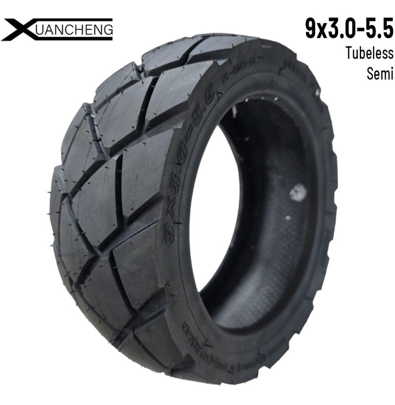 Cubierta 9x3-5,5 Tubeless