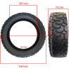 Neumático 70/60-7,5 Tubeless Offroad para Ninebot ZT3 Pro / Ninebot MAX G3 E(Con gel antipinchazos)