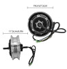 Motor para KUGOO M4/M4 PRO, 10" 48V 500W sin escobillas